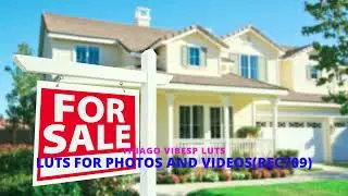 Real Estate LUTs for Photoshop, Premiere Pro, LumaFusion, Final Cut Pro, Davinci Resolve and More