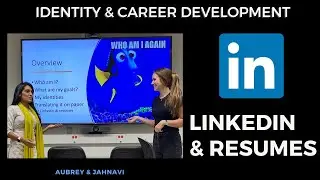 How to create a Resume & LinkedIn profile - Aubrey McEnroe (Colleague in PhD, USA) & Jahnavi Pandya