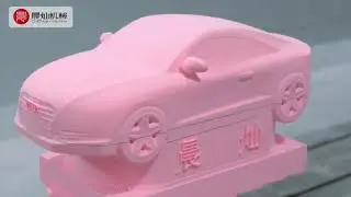 5 Axis CNC Router Processing Epoxy Tooling Board Car Model #5axiscncrouter #carmodel #foamprocessing