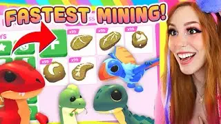 FASTEST Way to GET FOSSILS AND UPGRADES  in ADOPT ME FOSSIL ISLE IN ROBLOX