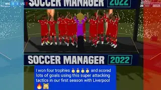 Soccer Manager 2022 best tactics | score lots of goals | win trophies | SM22 Formation and Tips