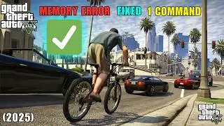 GTA V Fix Memory Error 2025 Crash Solved with 1 Command