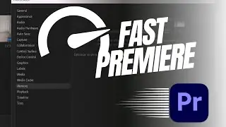 Do This Now! Make Adobe Premiere Pro Faster