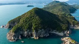 DJI Mavic 3 @ Sharp Island (  橋咀島 橋咀洲, 大岩咀, 廈門灣, 半月灣, 黑山頂, 橋頭  ) 行山航拍  ハイキング 4K映像 ドローン空撮