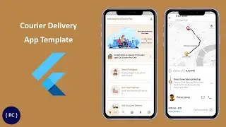 Courier Delivery App Flutter Template
