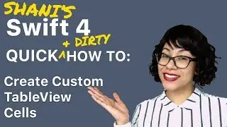 Swift 4 How to Create Custom TableView Cells