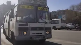 поездка на автобусе паз 32054 ( 40, К0, Н0, L0 )  ( 2014 г.в ), у640со174, маршрут 40
