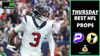 (7-0 RUN🔥) NFL PRIZEPICKS BEST BETS TODAY | PLAYER PROPS Thursday October 31st #nflpicks