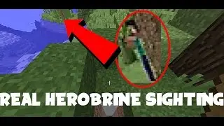 MINECRAFT HEROBRINE SIGHTING 2016