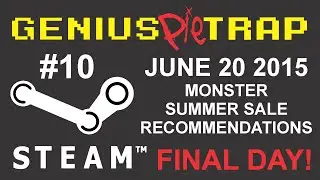 Steam Summer Sale Recommendations #10 June 20 2015