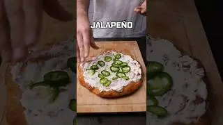 Jalapeño Popper Pizza #pizza #shorts #food