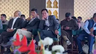 Family and party member gathering in saifai wedding