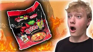 THIS WAS AN AWFUL IDEA   (WORLDS HOTTEST NOODLES)
