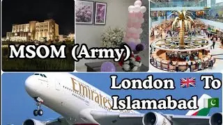 Stansted London To Islamabad Pakistan | Emirates Airlines Dubai | Daughter's Haqiqa Ceremony