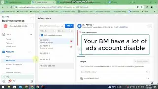 How to appeal many ads account in BM by code