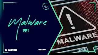 Best Presentation On Malware | PowerPoint Presentation | #ppt #powerpoint #subscribe #presentation