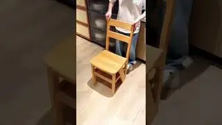 FOLDABLE CHAIR 🪑#trending #tech #gadgets #technology #foldable #chair #youtubeshorts #shorts #funny
