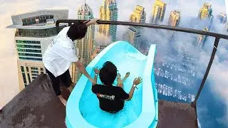 Die gefährlichsten Wasserrutschen der Welt!