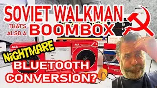 The Ongoing NIGHTMARE of the SOVIET WALKMAN that's also a BOOMBOX   The Amfiton P401C