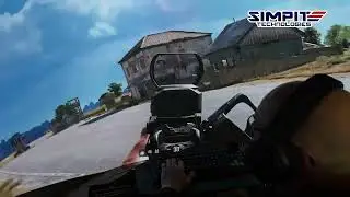 playing PUBG in 1:1 scale  - SimPit Avenger PRO