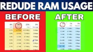 How to FIX High Memory/RAM Usage on Windows 11 & 10 (2025 Guide)