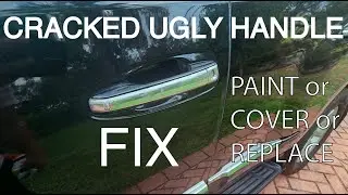 Fix Broken Cracked Chrome Handles on Lexus GX 460 - Replace, Repair, or Paint | Child Safety Lock