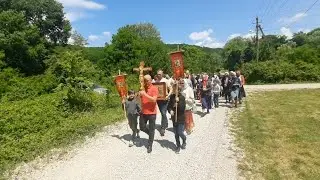 Крестный ход на Иверскую гору в монастырь. Присоединяйтесь.