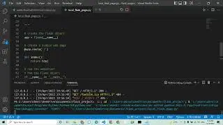 creating a simple web page for flask using github copilot