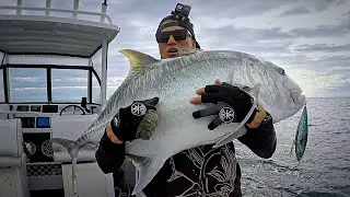 THE HUNT - EP 10 CATCHING GIANT TREVALLY (SOUNDING, RIGGING AND HOW TO TIE STRONG LEADER KNOTS)