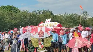 Festival Layang Layang di Lapangan Syekh Yusuf Gowa 2025.