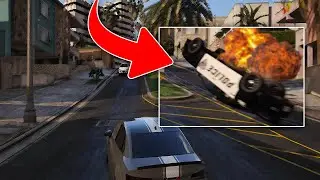 QUAND LA LSPD EXPLOSE DES VOITURES sur GTA RP !