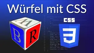 Rotierenden 3D-Würfel entwerfen mit CSS ohne JavaScript