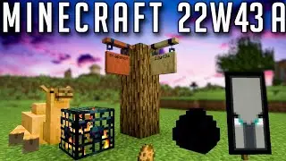 Minecraft Snapshot 22w43a : La 1.20 Arrive !