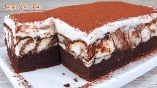 How to make birthday chocolate cake. Homemade holiday chocolate cake. Birthday cake with chocolate