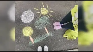Мыдети г.о. Солнечногорск акция Рисуем зеленый мир и экологию