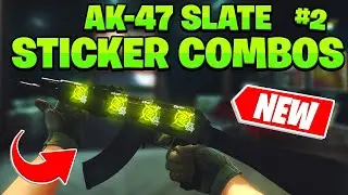 AK47 SLATE RMR STICKER COMBOS #2 - CS:GO