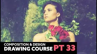 Composition and Design Drawing Course - Rendering the Top Lit Sphere (PART 33)