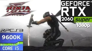 RPCS3 Emulator Ninja Gaiden Sigma 60 FPS | RTX 2060 Super + i5 9600K