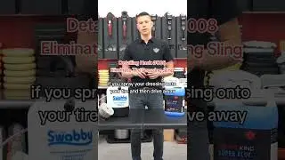 Detailing Hack #008 - Eliminating Tire Sling #detailking #autodetailing #hacks #carsofinstagram