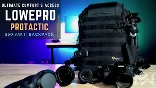BEST in COMFORT & DESIGN - LowePro Protactic BP 350 AW II Comprehensive 2018 Review