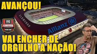 ESTÁDIO ALLIANZ FLAMENGO; PODE COMEMORAR! PRA ENCHER DE ORGULHO A NAÇÃO!