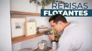Repisas flotantes baratas y de madera