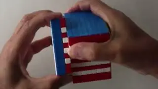 How to Make USA Flag 🇺🇸 on the Rubik's Cube