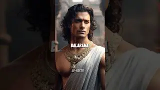 🤯how did Krishna trick Balarama into not participating in the Kurukshetra war  ? #amazingfacts .