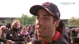 Daniel Ricciardo  - PostRace Interview Shanghai 2014