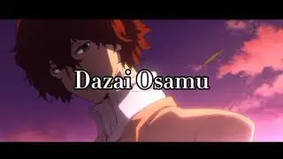 Dazai Osamu edit✨[Bungou stray dogs] -Roses
