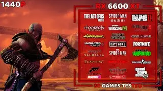 RX 6600 XT in 2023 | 30 Games Tested at 1440P🔥