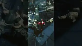 Pretty long combo as Harley Quinn #arkhamknight #batmanarkhamknight #harleyquinn