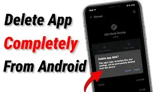 App Ko Data Ke Saath Kaise Delete Kare | How To Delete App With Data
