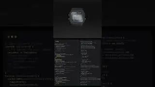 Designing a Stylish Casio Digital Watch with HTML, CSS, and JavaScript